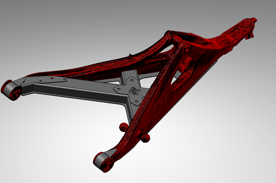 Can-Am Maverick R Lower Control Arm Gusset Kit